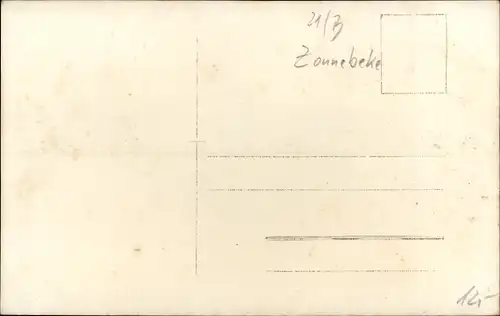 Foto Ak Zonnebeke Zonnebeeke Zonnebecke Westflandern, Kriegszerstörungen, I WK