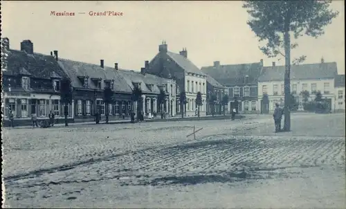 Ak Messines Mesen Westflandern, Grand'Place