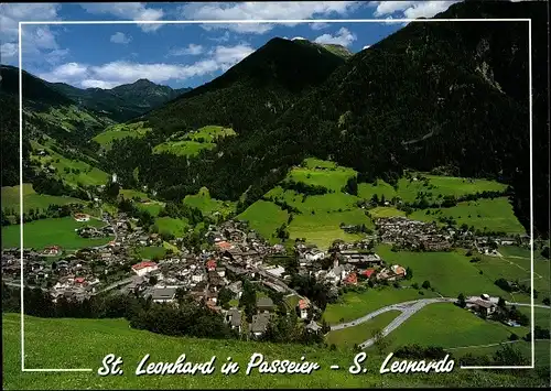Ak Sankt Leonhard in Passeier San Leonardo in Passiria Südtirol, Panorama