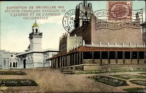 Ak Bruxelles Brüssel, Weltausstellung 1910, Section Francaise