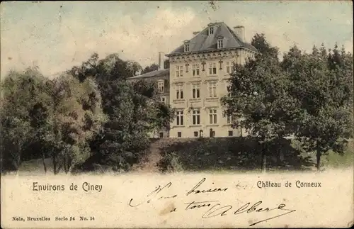 Ak Ciney Wallonien Namur, Chateau de Conneux