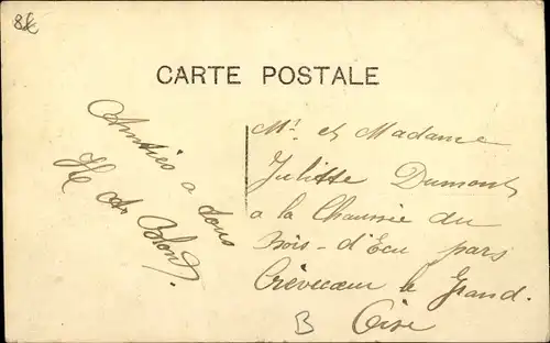 Ak Mons Wallonien Hennegau, Rue André Maquelier