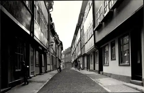 Ak Erfurt in Thüringen, Straßenansicht