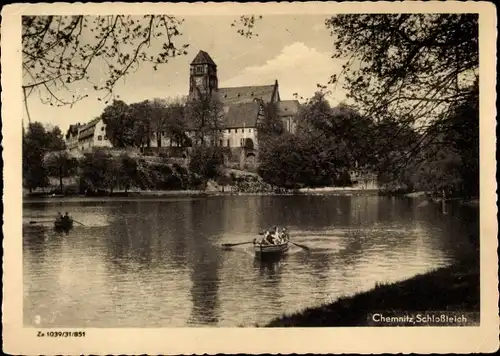 Ak Chemnitz in Sachsen, Schlossteich