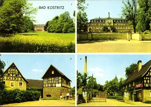Ak Bad Köstritz in Thüringen, Sanatorium, Schlosspark, HOG Frosch