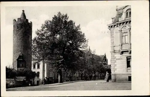 Ak Pößneck in Thüringen, Turm