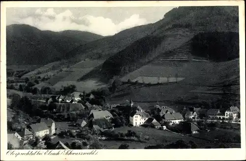 Ak Oberprechtal Elzach im Schwarzwald Baden, Panorama