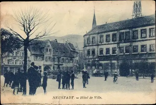 Ak Neustadt an der Weinstraße, Hôtel de Ville, Rathaus