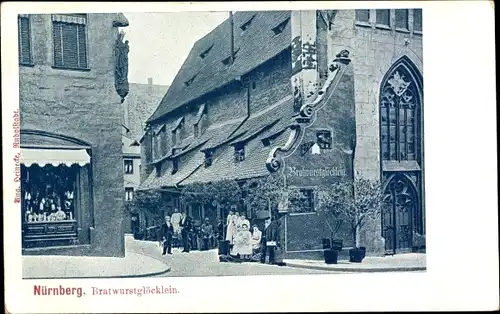 Ak Nürnberg, Bratwurstglöcklein