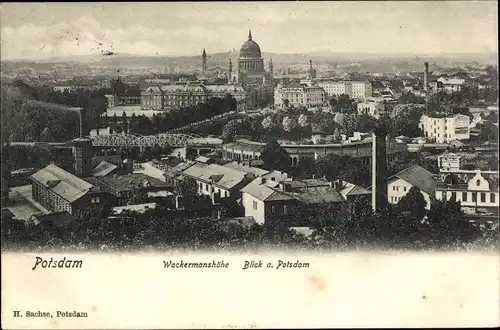 Ak Potsdam in Brandenburg, Wackermannshöhe, Stadtbild