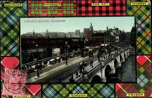 Passepartout Ak Glasgow Schottland, Jamaica Bridge