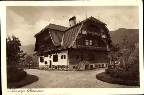 Ak Kallwang Kalwang Steiermark, Haus, Außenansicht
