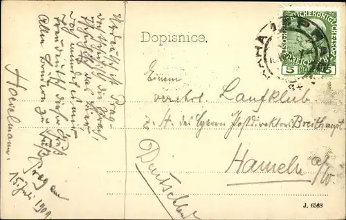 Ak Praha Prag Tschechien, Hradčany Hradschin, Karlsbrücke