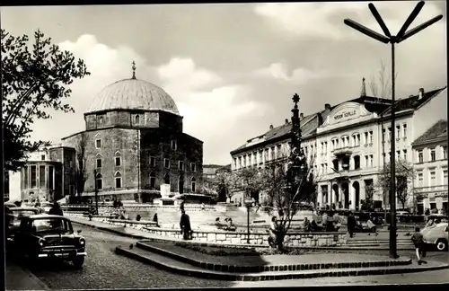 Ak Pécs Fünfkirchen Ungarn, Szechenyi ler