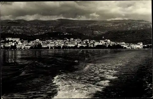 Ak Crikvenica Kroatien, Blick aus der Ferne