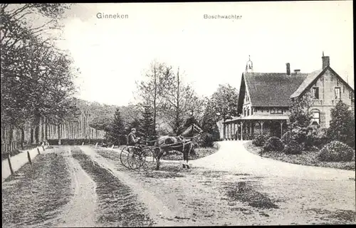 Ak Ginneken en Bavel Nordbrabant, Boschwachter