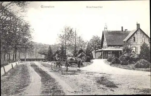 Ak Ginneken en Bavel Nordbrabant, Boschwachter