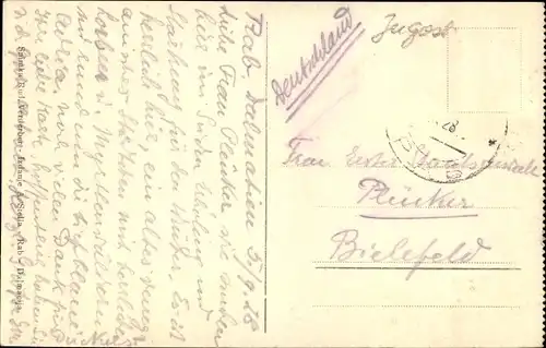 Ak Rab Kroatien, Gesamtansicht