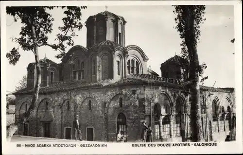 Ak Saloniki Thessaloniki Griechenland, Eglise des douze Apotres