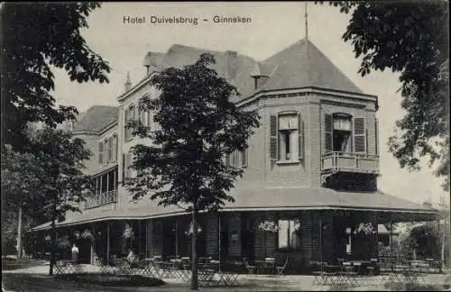 Ak Ginneken Nordbrabant, Hotel Duivelsbrug