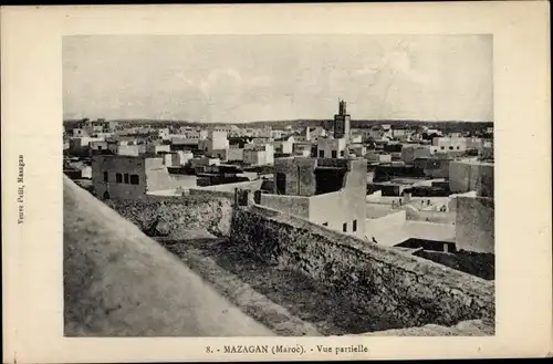 Ak El Jadida Mazagan Marokko, Vue partielle