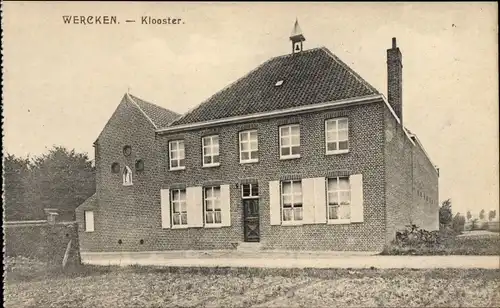 Ak Werken Kortemark Westflandern, Klooster