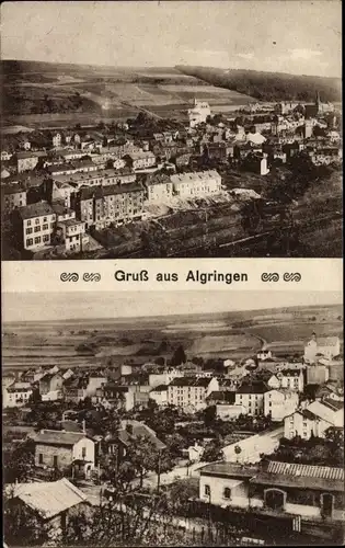Ak Algrange Algringen Lothringen Moselle, Gesamtansicht