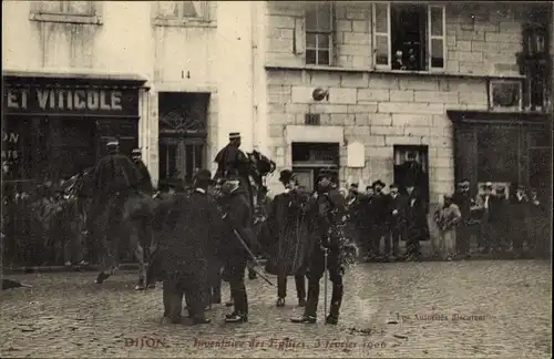 Ak Dijon Côte d'Or, Inventaire des Eglises 1906