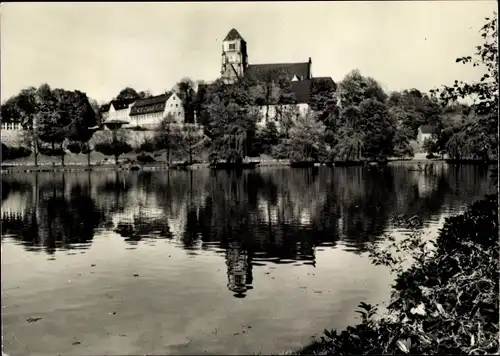 Ak Chemnitz in Sachsen, Schlossteich, HO Cafe am Schlossberg