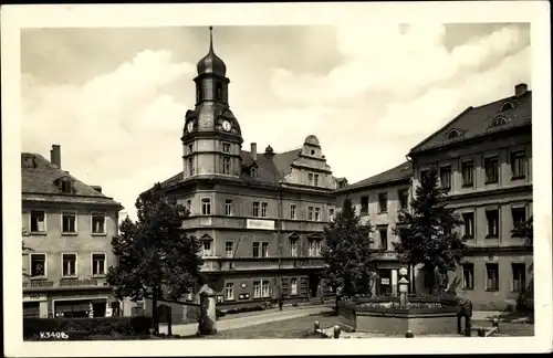 Ak Schleiz in Thüringen, Rathaus
