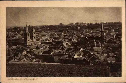 Ak Neustadt an der Weinstraße, Panorama, Kirchturm