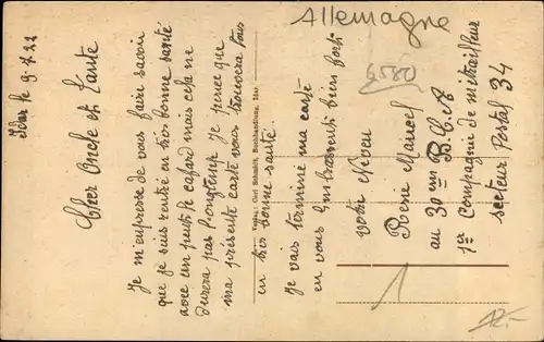 Ak Idar Oberstein an der Nahe, Partie am Idarbach