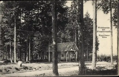 Ak Freudenstadt im Nordschwarzwald, Rippoldsauer Hütte