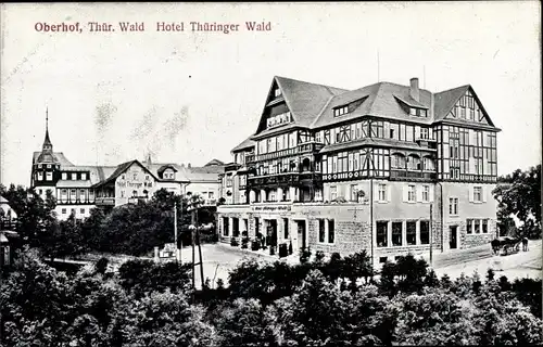 Ak Oberhof im Thüringer Wald, Hotel Thüringer Wald