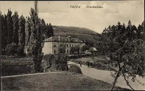 Ak Trier an der Mosel, Drachenhaus