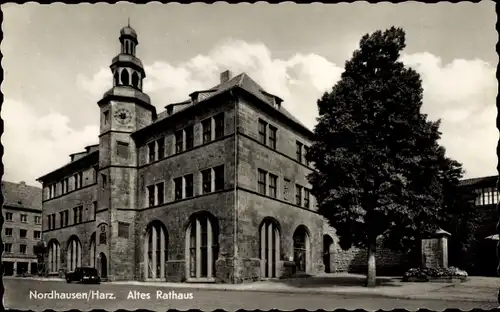 Ak Nordhausen am Harz, Altes Rathaus