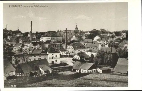 Ak Rumburk Rumburg Region Aussig, Ansicht von der Südostseite