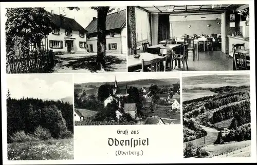 Ak Odenspiel Reichshof, Gasthof und Pension Weyer, Inh. Wilh. Rothstein