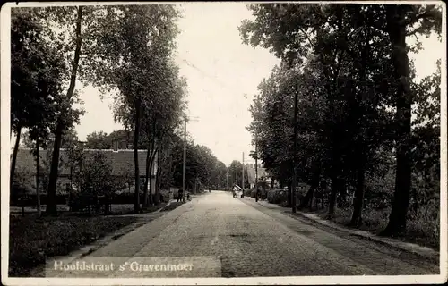 Foto Ak 's-Gravenmoer Nordbrabant, Hoofdstraat