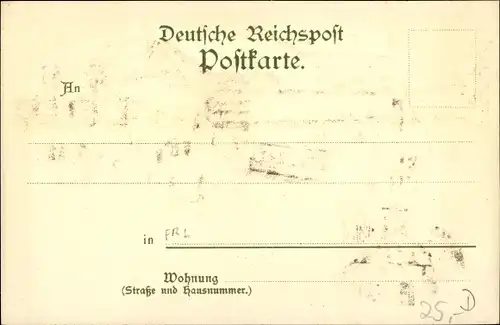 Litho Duisburg im Ruhrgebiet, Monning, Gastwirtschaft, Winter, Straßenbahn, Kaiserberg, Denkmal