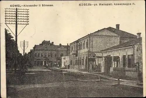 Ak Kowel Ukraine, Alexander II Straße