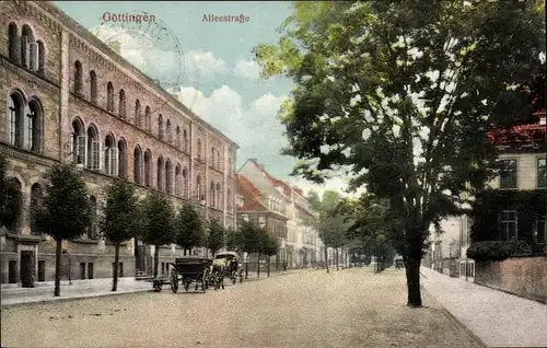 Ak Göttingen in Niedersachsen, Alleestraße