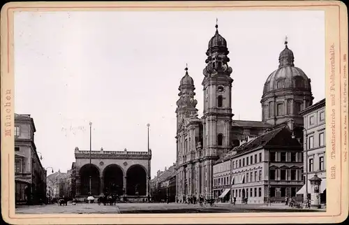 Foto München, Theatinerkirche, Feldherrnhalle