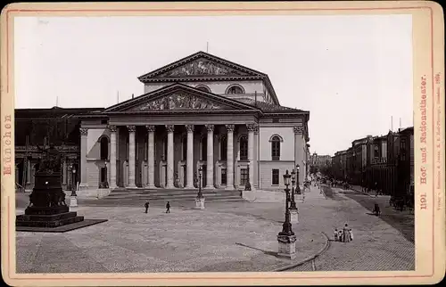 Foto München, Hof- und Nationaltheater
