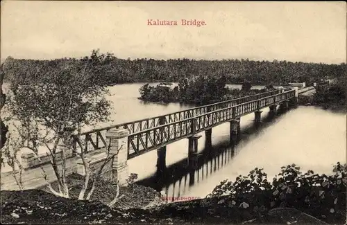 Ak Ceylon Sri Lanka, Kalutara Bridge