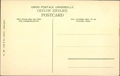 Ak Ceylon Sri Lanka, Carting Tea from Factory