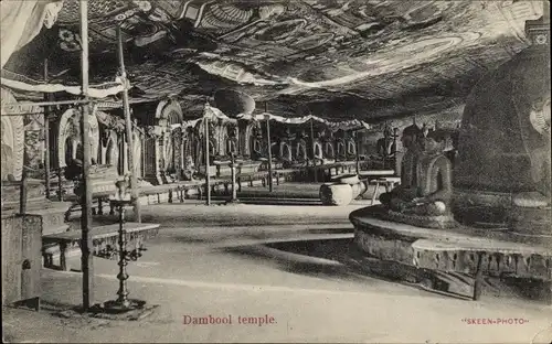 Ak Ceylon Sri Lanka, Dambool Temple