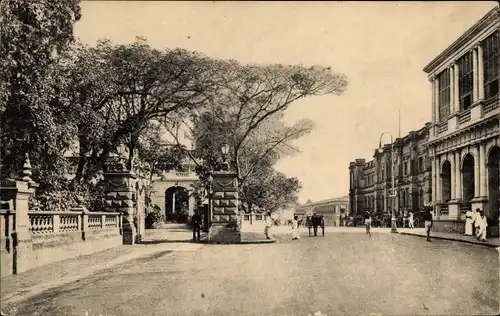 Ak Colombo Ceylon Sri Lanka, Queen's Street, Queen's House