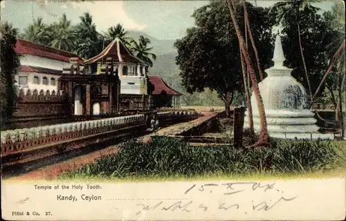 Ak Kandy Sri Lanka Ceylon, Temple of the Holy Tooth