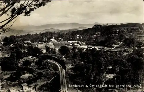 Ak Bandarawela Ceylon Sri Lanka, Panorama